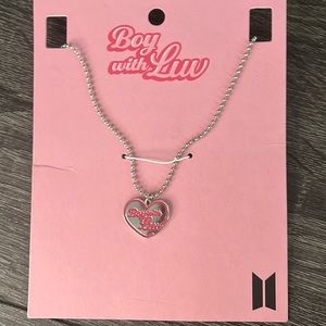 BTS ⟭⟬ Boy with love Necklace 🩷